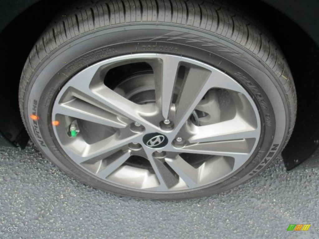2017 Elantra Limited - Black / Gray photo #21