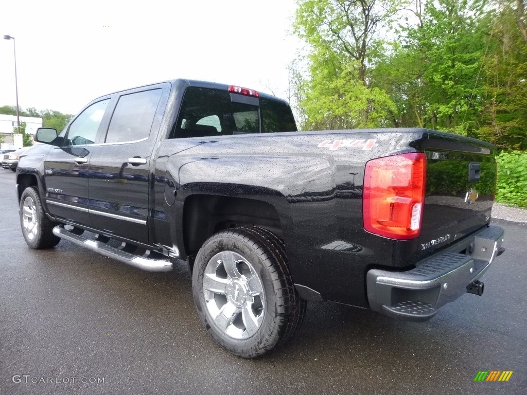 2016 Silverado 1500 LTZ Crew Cab 4x4 - Black / Cocoa/Dune photo #7