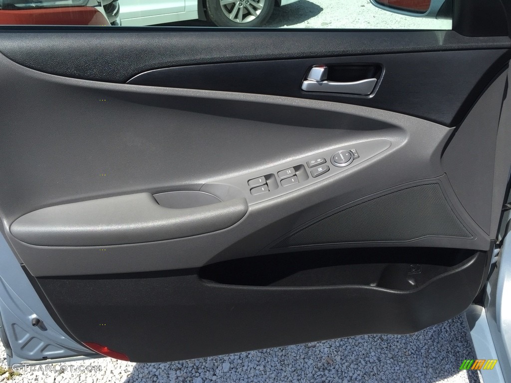 2011 Sonata GLS - Iridescent Silver Blue Metallic / Gray photo #7