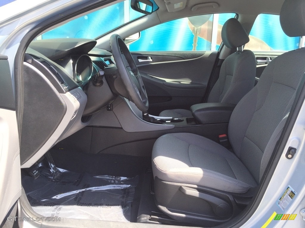 2011 Sonata GLS - Iridescent Silver Blue Metallic / Gray photo #10