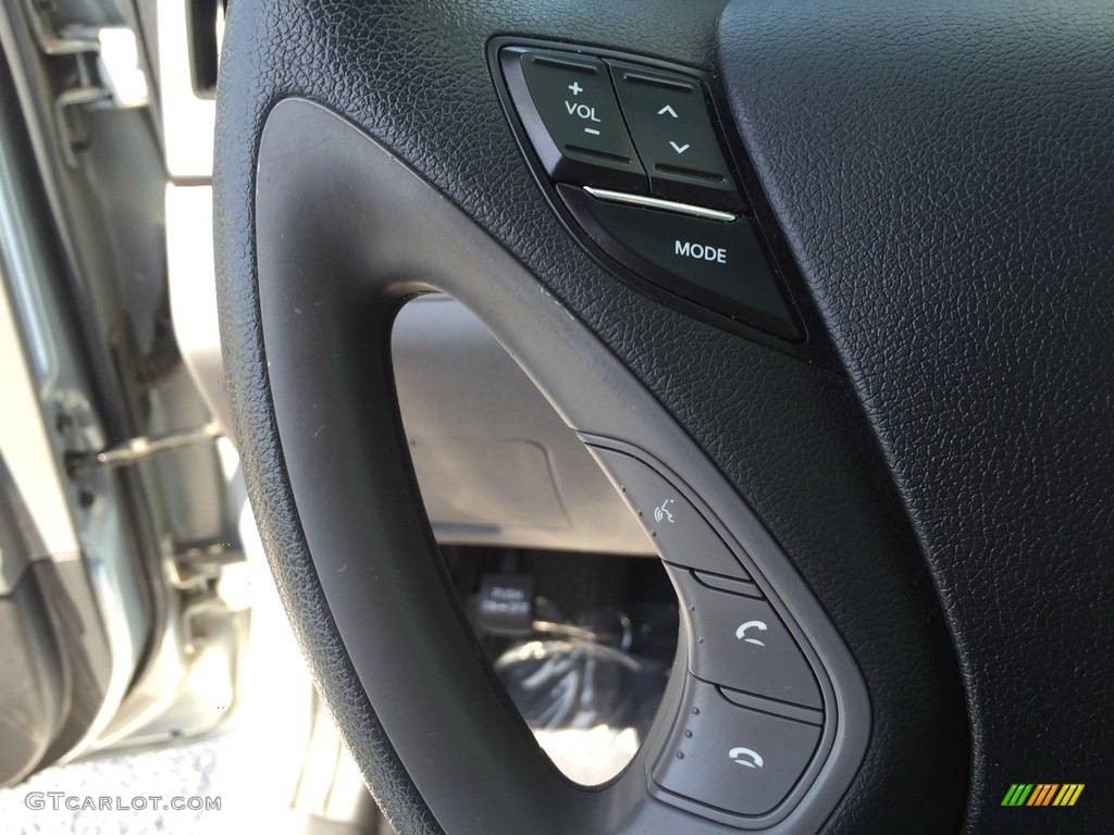2011 Sonata GLS - Iridescent Silver Blue Metallic / Gray photo #17