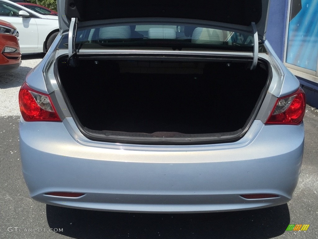 2011 Sonata GLS - Iridescent Silver Blue Metallic / Gray photo #22