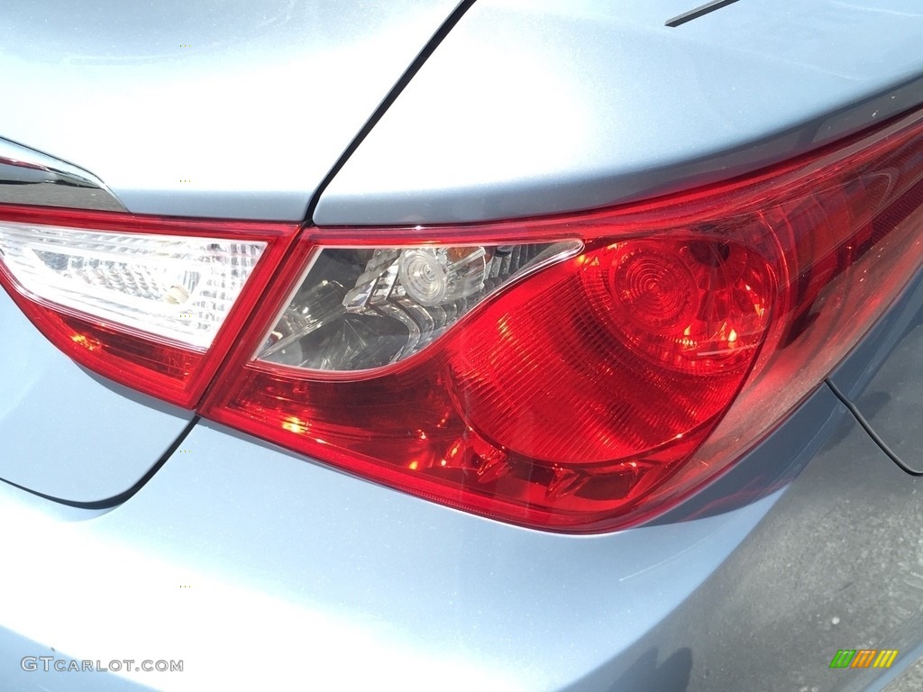 2011 Sonata GLS - Iridescent Silver Blue Metallic / Gray photo #23