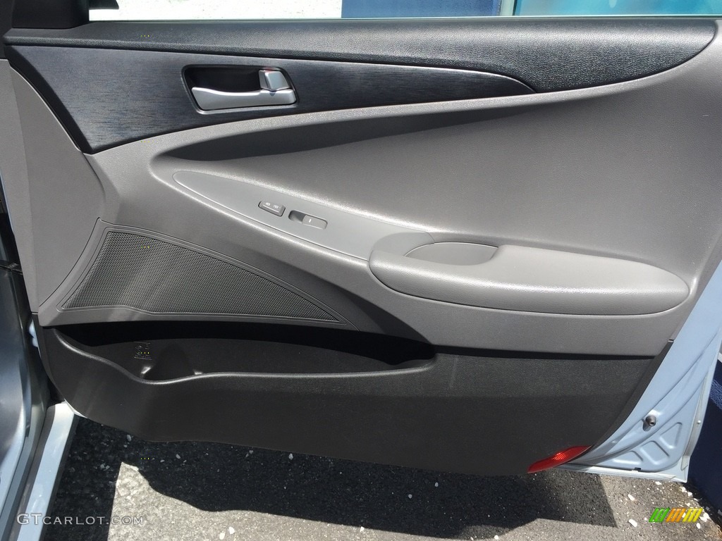 2011 Sonata GLS - Iridescent Silver Blue Metallic / Gray photo #25