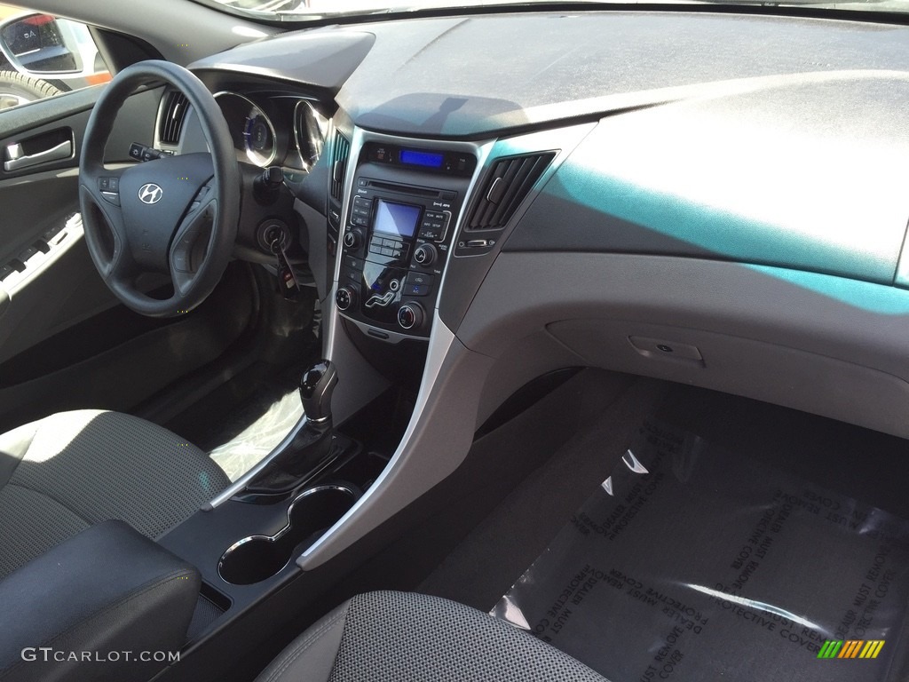 2011 Sonata GLS - Iridescent Silver Blue Metallic / Gray photo #26