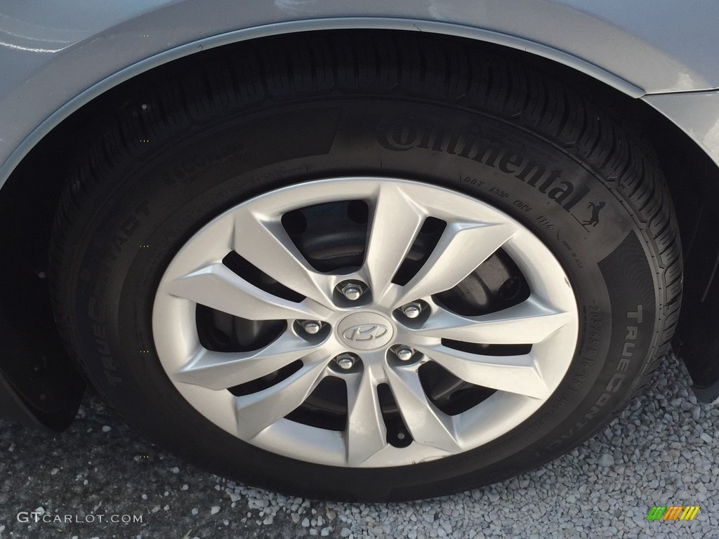 2011 Sonata GLS - Iridescent Silver Blue Metallic / Gray photo #28