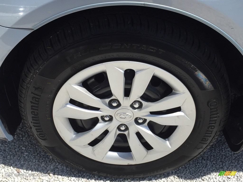 2011 Sonata GLS - Iridescent Silver Blue Metallic / Gray photo #29