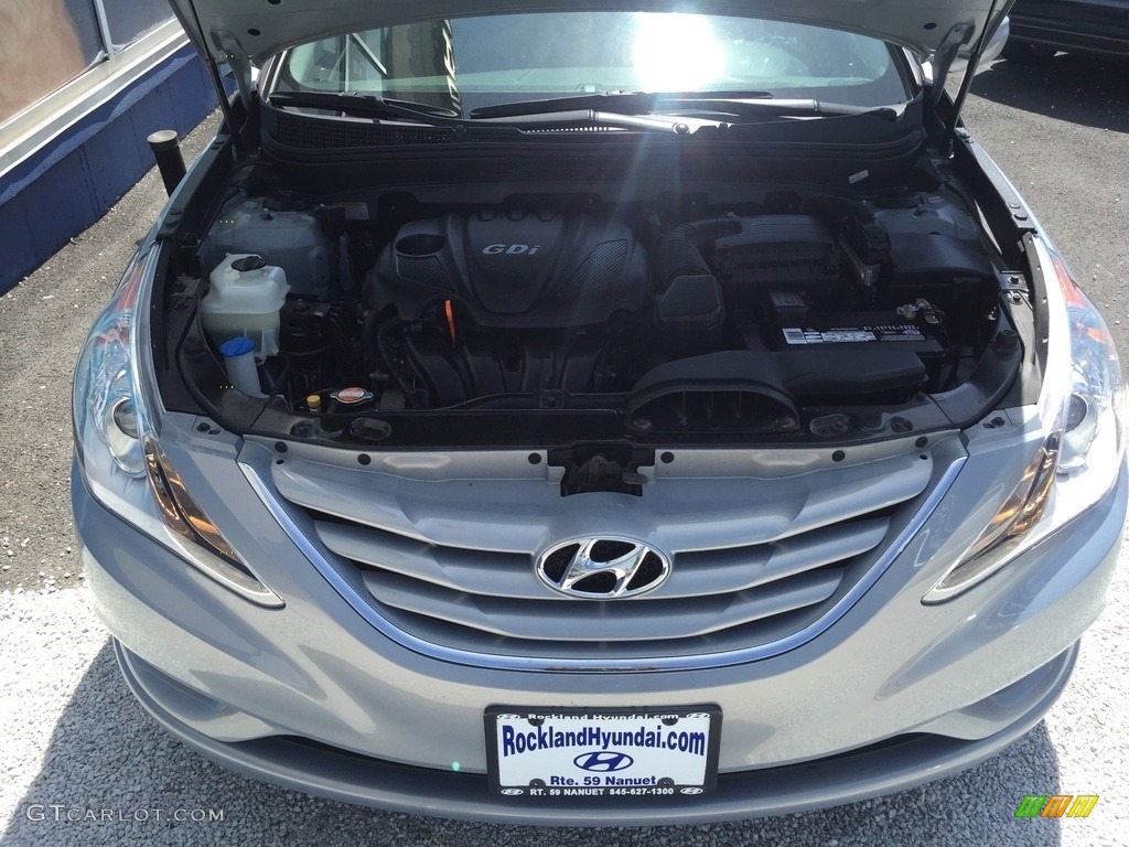 2011 Sonata GLS - Iridescent Silver Blue Metallic / Gray photo #30