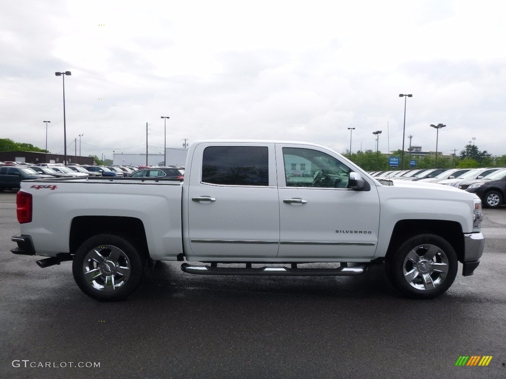 2016 Silverado 1500 LTZ Crew Cab 4x4 - Summit White / Cocoa/Dune photo #4