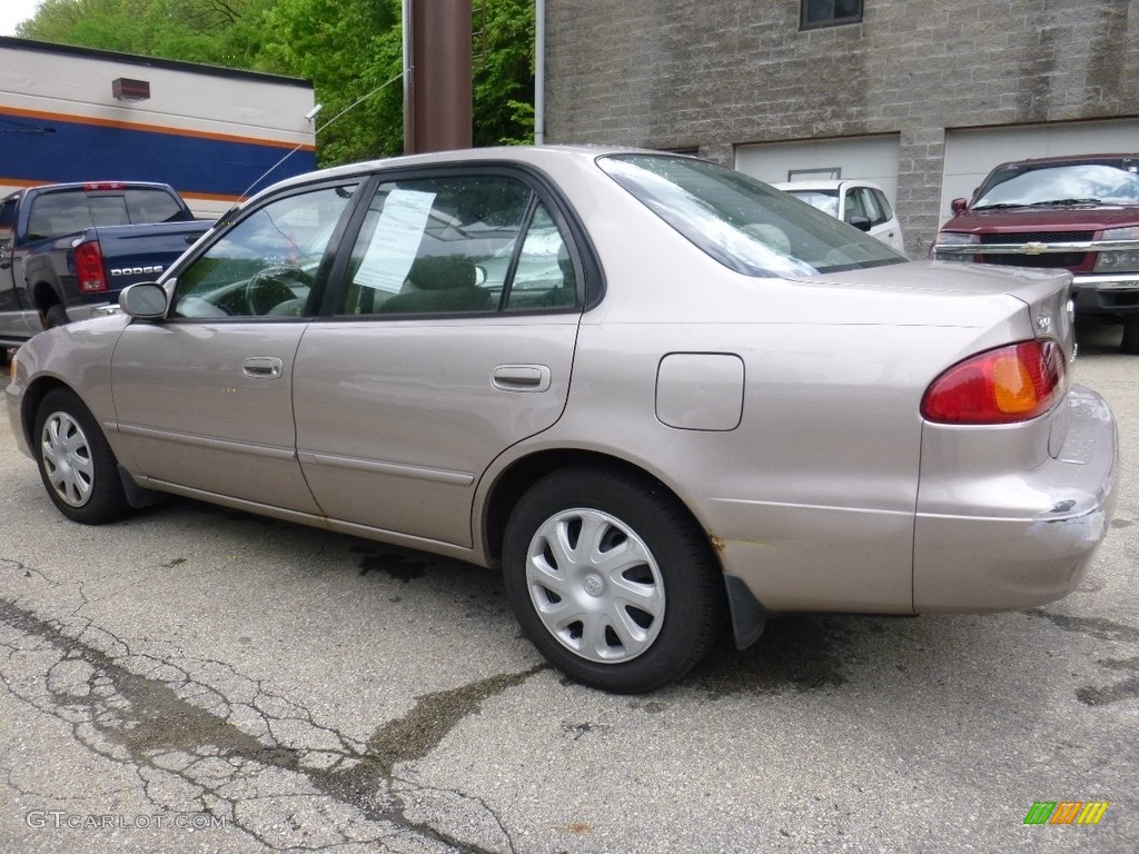 2001 Corolla LE - Sandrift Beige Metallic / Pebble Beige photo #10
