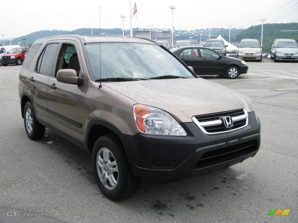 2003 CR-V EX 4WD - Mojave Mist Metallic / Saddle photo #10
