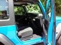 2016 Hydro Blue Pearl Jeep Wrangler Sport  photo #13