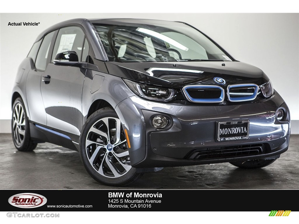 2016 i3 with Range Extender - Mineral Grey Metallic / Tera Dalbergia Brown Full Natural Leather photo #1