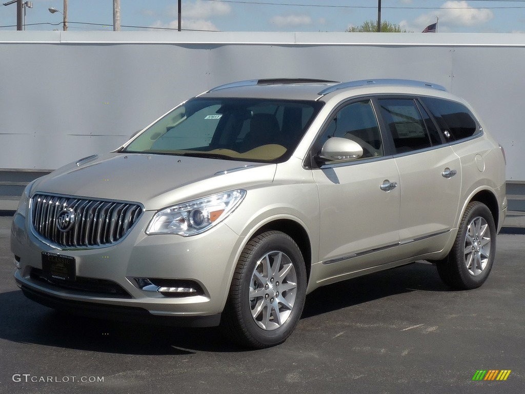 2016 Enclave Leather AWD - Sparkling Silver Metallic / Choccachino/Cocoa photo #1