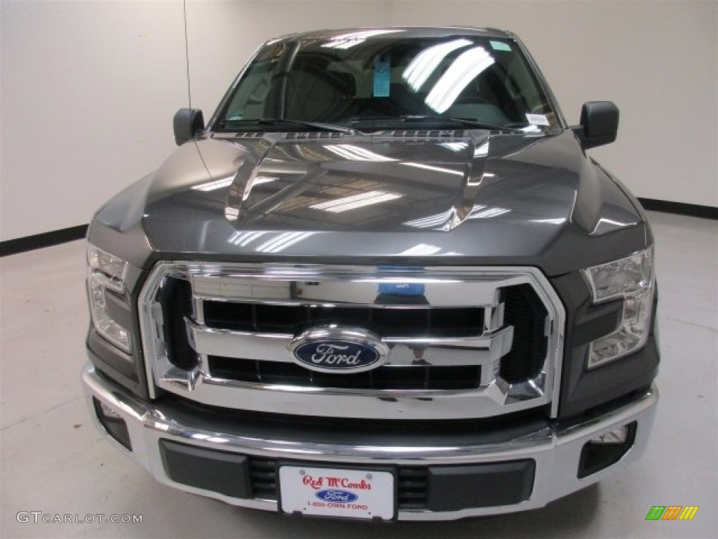 2016 F150 XLT SuperCrew - Magnetic / Medium Earth Gray photo #3