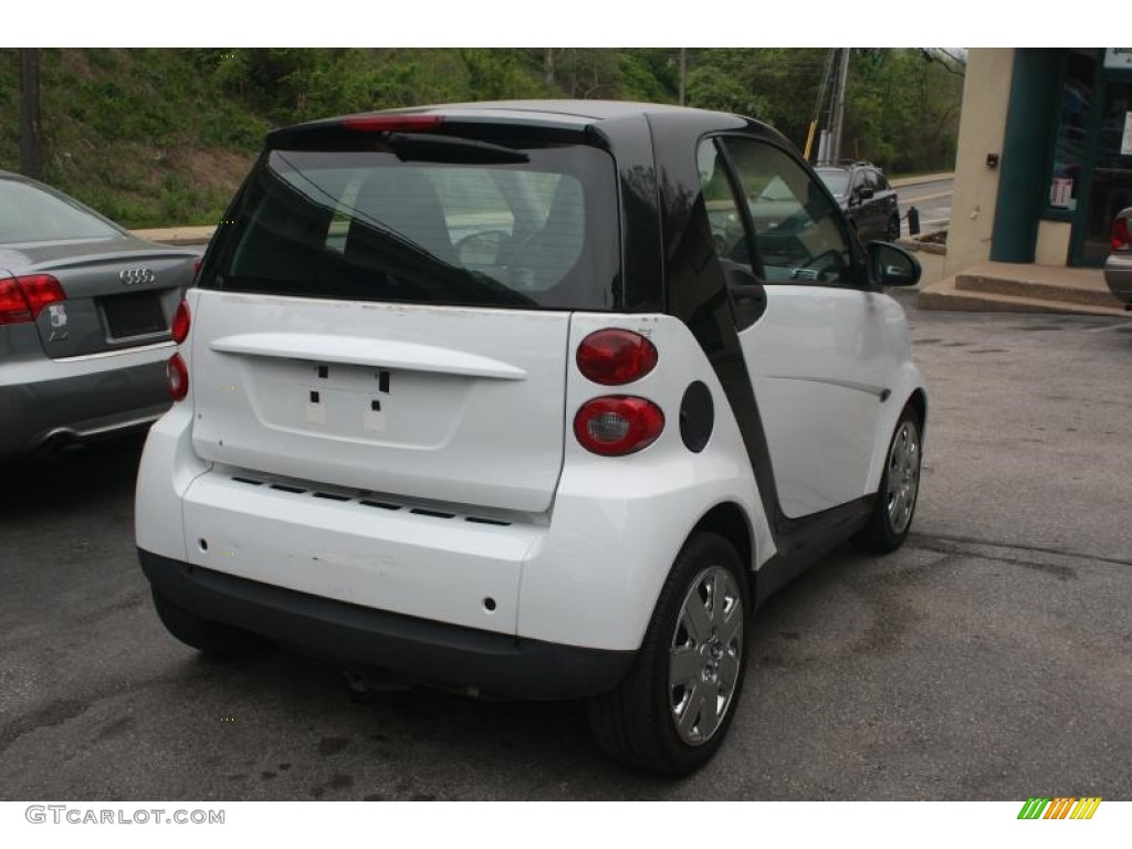 2009 fortwo pure coupe - Crystal White / Gray photo #7