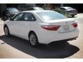 2015 Super White Toyota Camry LE  photo #2