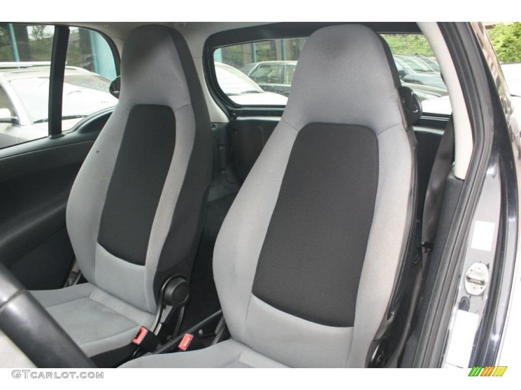 2009 fortwo pure coupe - Crystal White / Gray photo #19