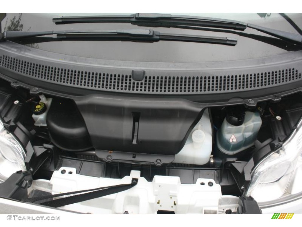 2009 fortwo pure coupe - Crystal White / Gray photo #32