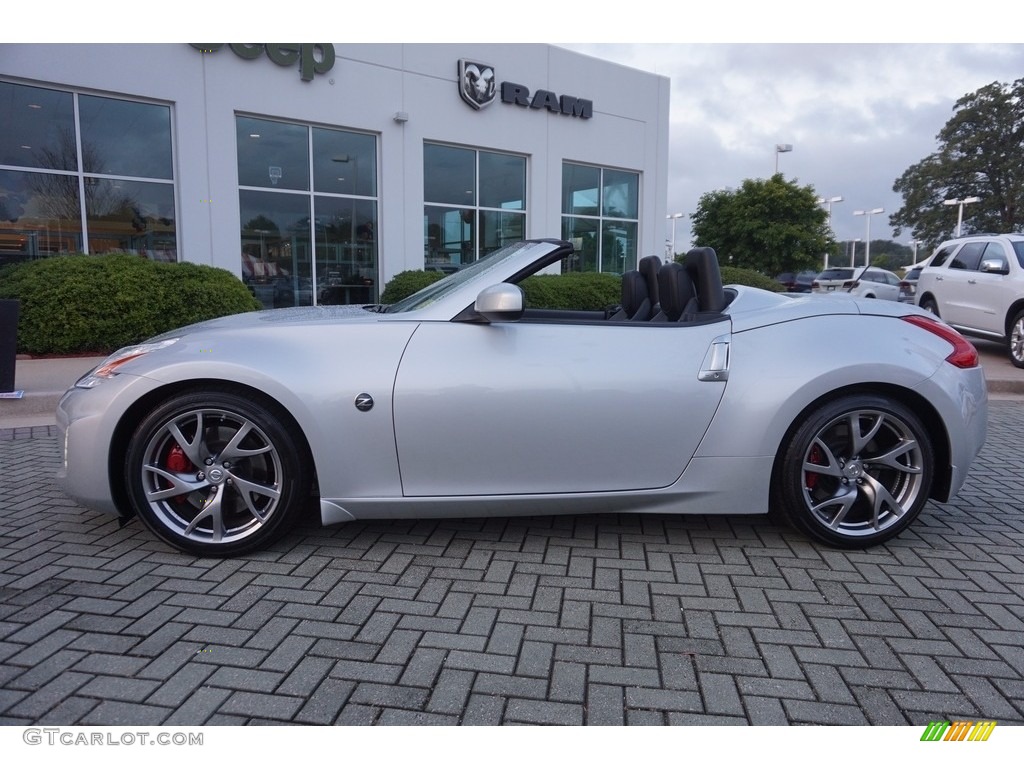 2014 370Z Sport Touring Roadster - Brilliant Silver / Black photo #2
