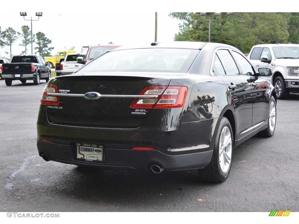 2015 Taurus SEL - Tuxedo Black Metallic / Charcoal Black photo #3