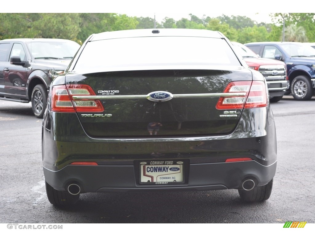 2015 Taurus SEL - Tuxedo Black Metallic / Charcoal Black photo #4