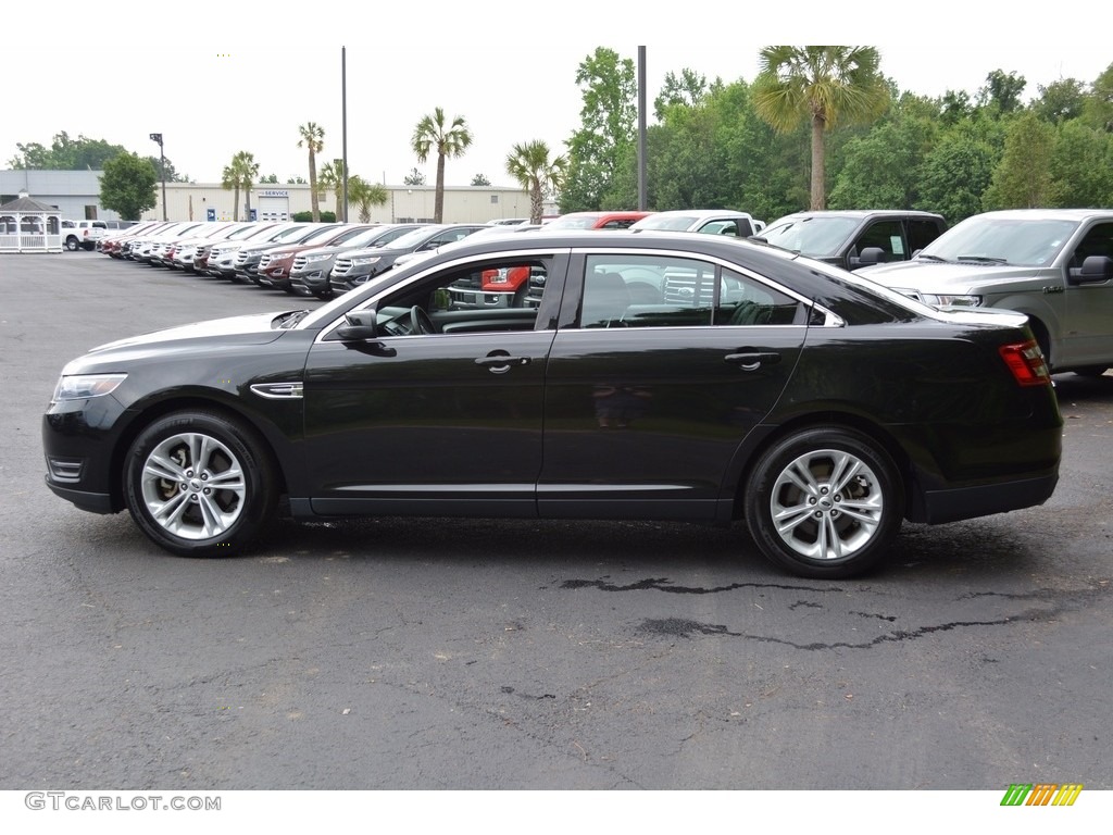 2015 Taurus SEL - Tuxedo Black Metallic / Charcoal Black photo #6