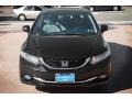 2013 Crystal Black Pearl Honda Civic EX-L Sedan  photo #7