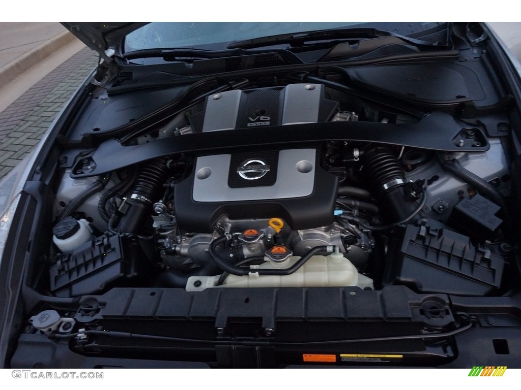 2014 370Z Sport Touring Roadster - Brilliant Silver / Black photo #33