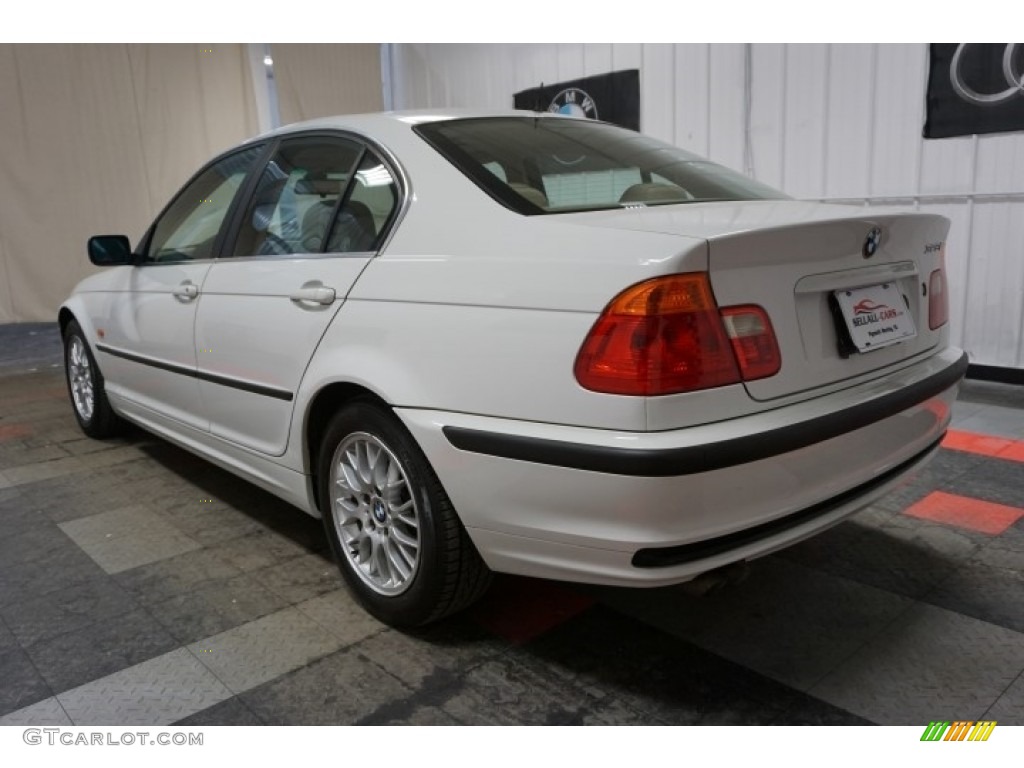 2000 3 Series 328i Sedan - Alpine White / Sand photo #10