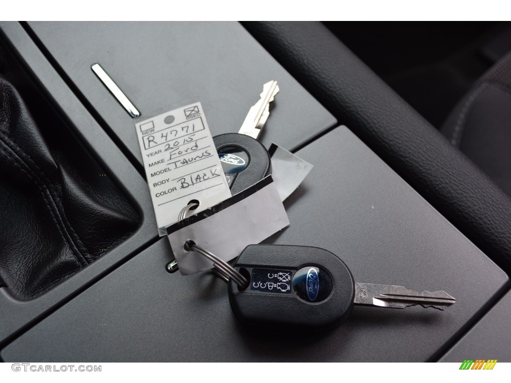 2015 Taurus SEL - Tuxedo Black Metallic / Charcoal Black photo #51