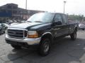 1999 Woodland Green Metallic Ford F250 Super Duty XLT Extended Cab 4x4  photo #16