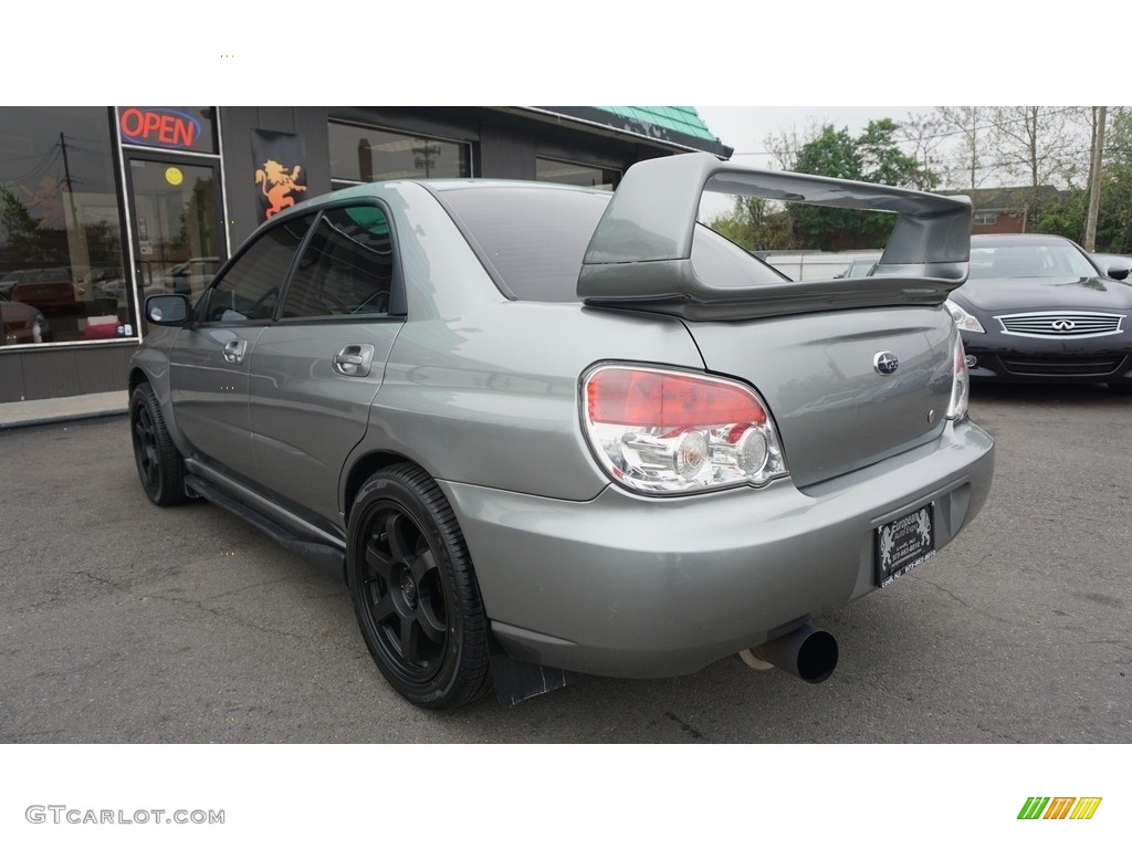 2007 Impreza 2.5i Sedan - Urban Gray Metallic / Anthracite Black photo #3