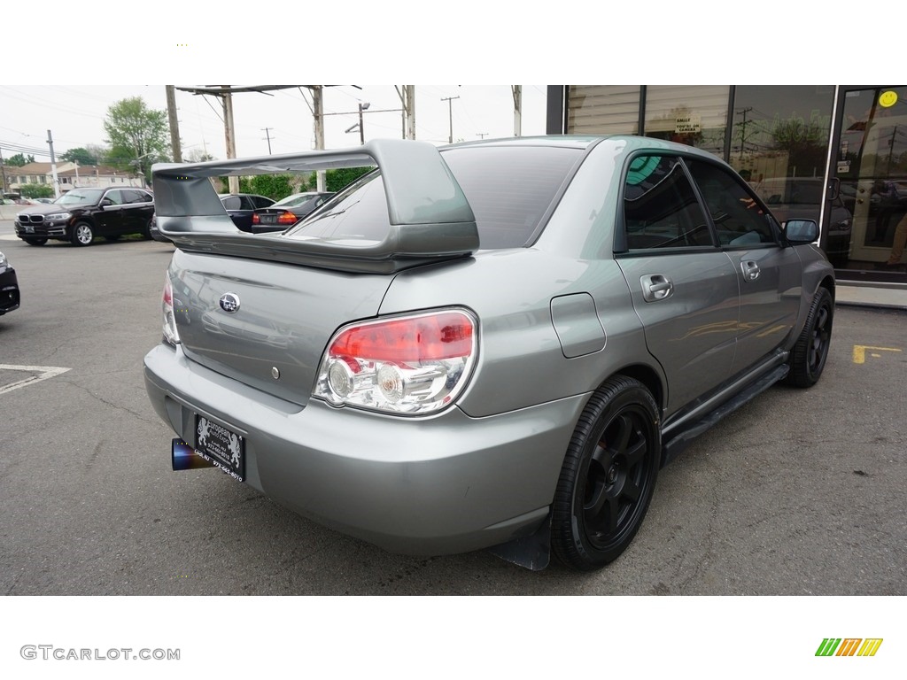 2007 Impreza 2.5i Sedan - Urban Gray Metallic / Anthracite Black photo #4