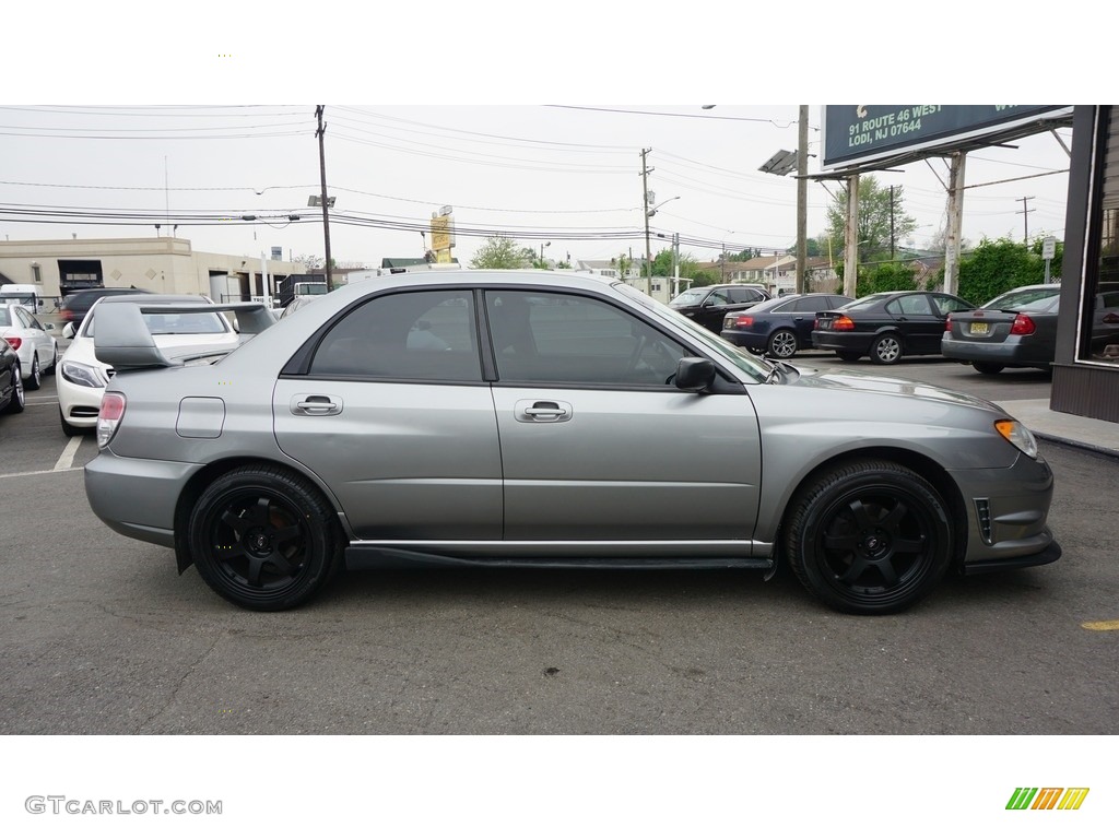 2007 Impreza 2.5i Sedan - Urban Gray Metallic / Anthracite Black photo #5