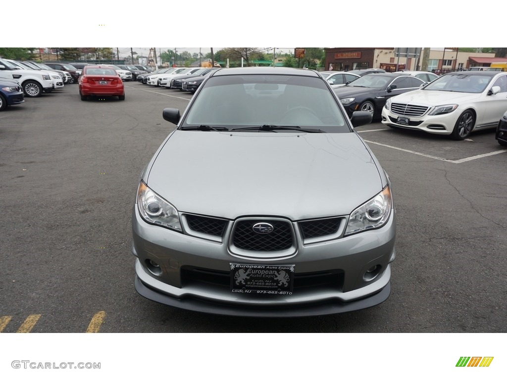 2007 Impreza 2.5i Sedan - Urban Gray Metallic / Anthracite Black photo #8