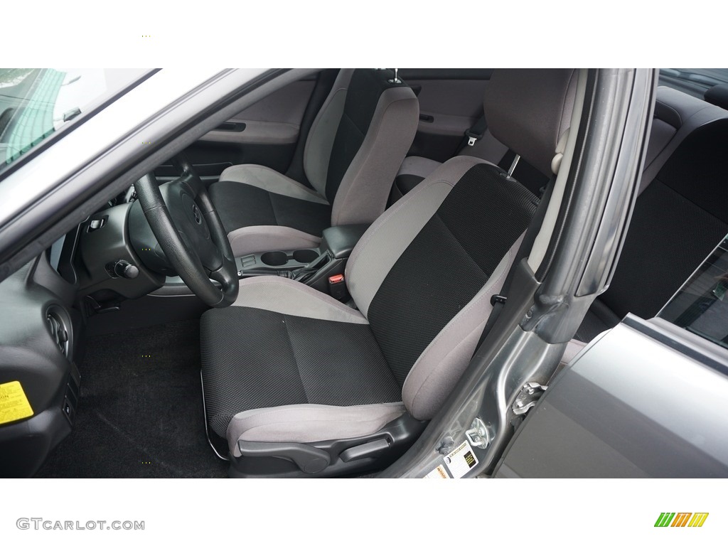 2007 Impreza 2.5i Sedan - Urban Gray Metallic / Anthracite Black photo #9