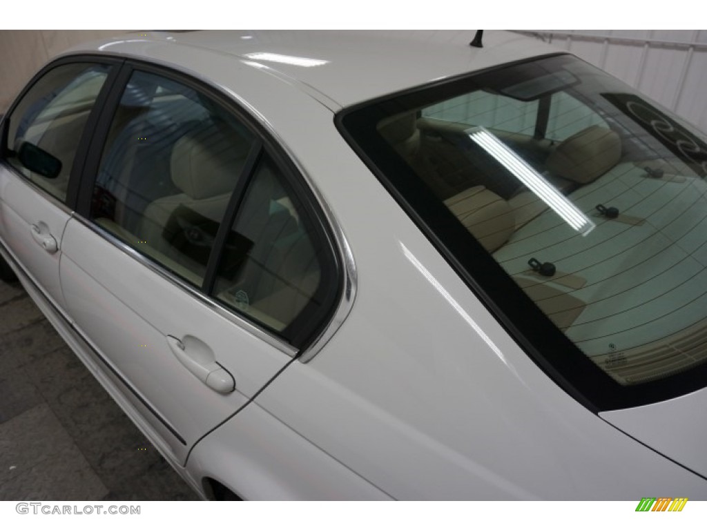 2000 3 Series 328i Sedan - Alpine White / Sand photo #78