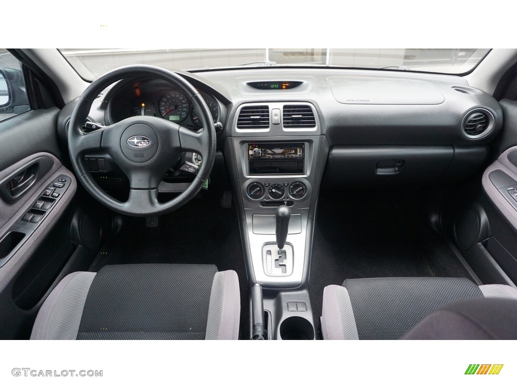 2007 Impreza 2.5i Sedan - Urban Gray Metallic / Anthracite Black photo #13