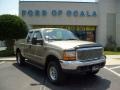 2000 Harvest Gold Metallic Ford F250 Super Duty Lariat Extended Cab 4x4  photo #1