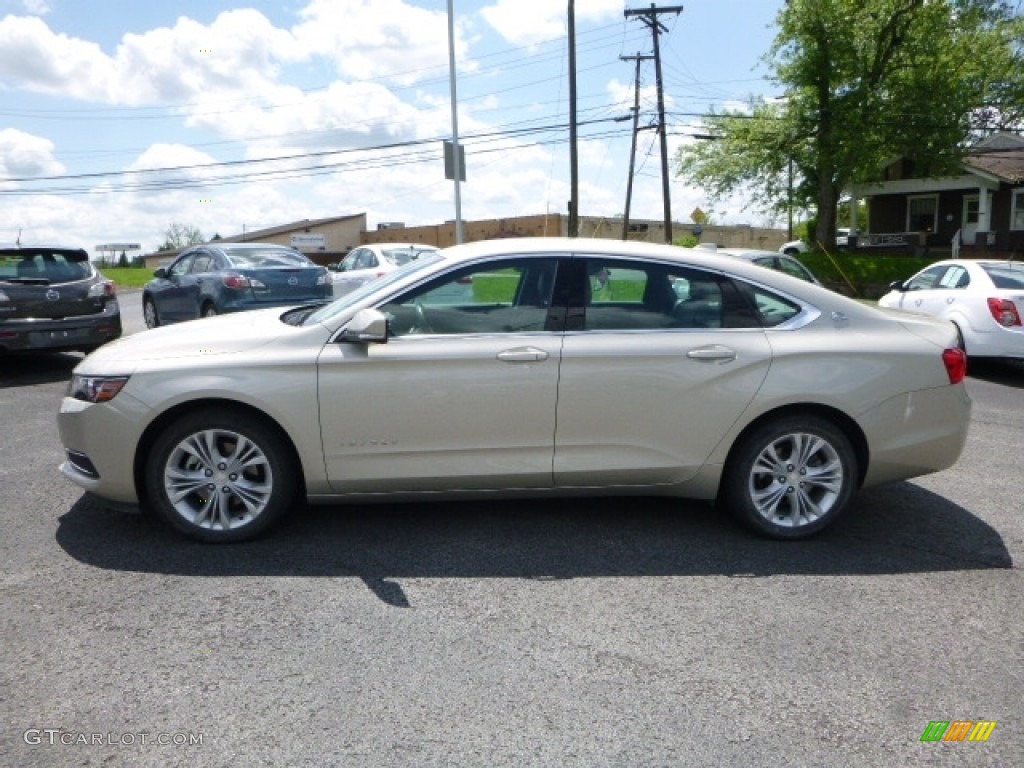 2014 Impala LT - Champagne Silver Metallic / Jet Black/Dark Titanium photo #10