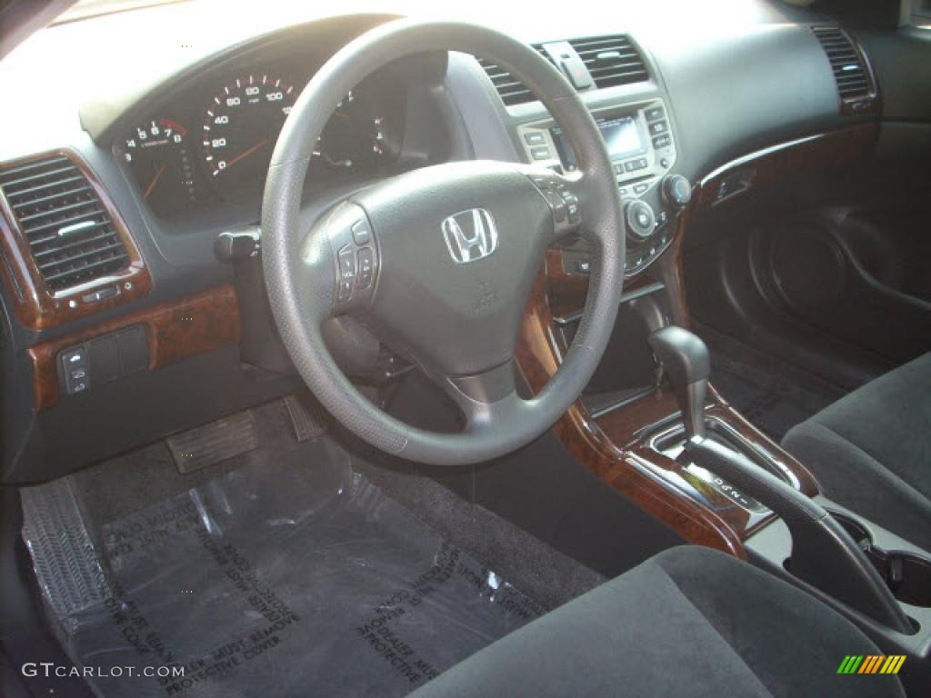 2006 Accord EX Coupe - Alabaster Silver Metallic / Black photo #11