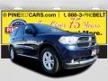 True Blue Pearl 2013 Dodge Durango SXT AWD