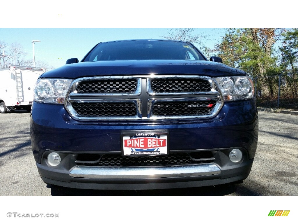 2013 Durango SXT AWD - True Blue Pearl / Dark Graystone/Medium Graystone photo #2