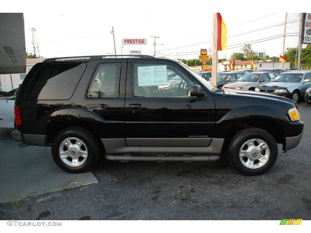 2001 Explorer Sport 4x4 - Black / Dark Graphite photo #3