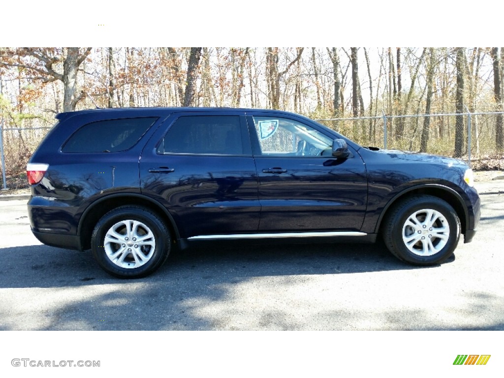 2013 Durango SXT AWD - True Blue Pearl / Dark Graystone/Medium Graystone photo #5