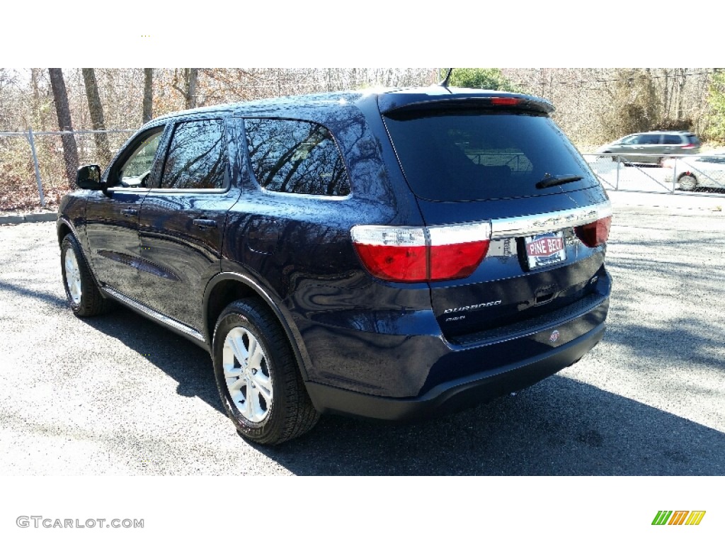 2013 Durango SXT AWD - True Blue Pearl / Dark Graystone/Medium Graystone photo #11