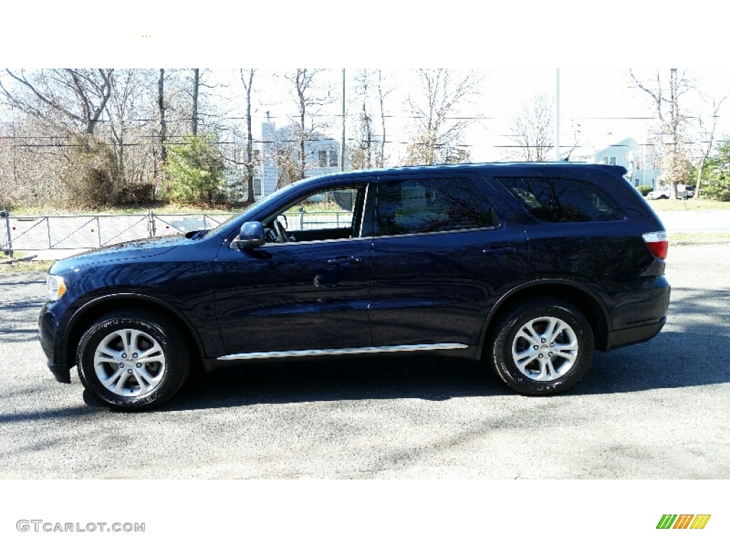 2013 Durango SXT AWD - True Blue Pearl / Dark Graystone/Medium Graystone photo #12
