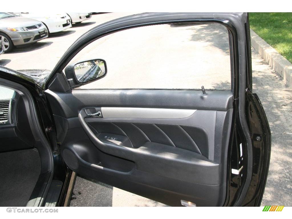 2006 Accord EX V6 Coupe - Nighthawk Black Pearl / Black photo #14