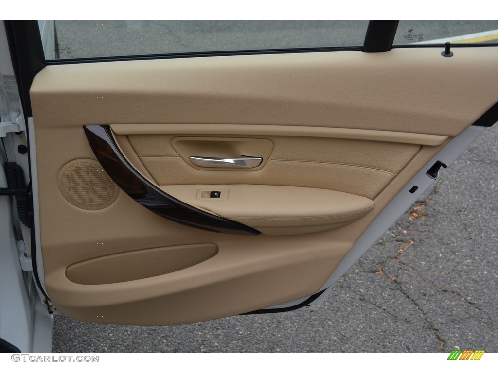 2013 3 Series 328i xDrive Sedan - Mineral White Metallic / Venetian Beige photo #24
